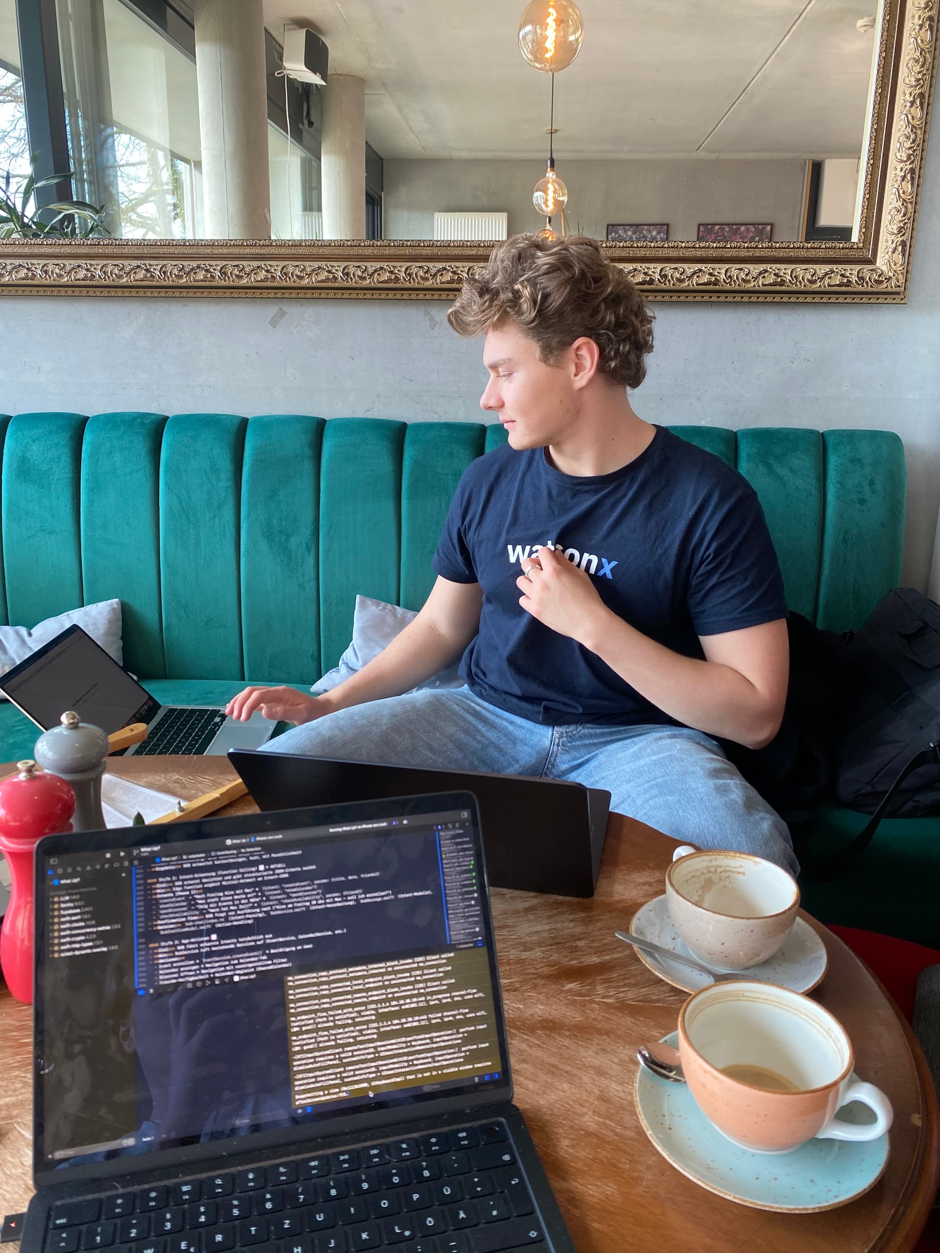 Les premières lignes de code